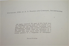 Byron Nelson Signed 1946 'Winning Golf' Book with Inscription JSA ALOA
