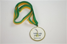 Arnold Palmer 'Indian Lake Golf Club' Park Dedication Medal with Ribbon - Arnie's First