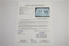 2018 Ryder Cup Flag at Le Golf National Flag Signed by European Team FULL JSA #BB22136
