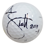 Adam Scott Signed Masters Logo Golf Ball with Year Won & Score JSA #EE39881