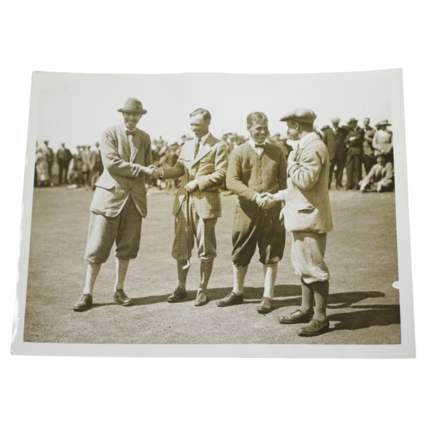 Bobby Jones 1921 Walker Cup Foursome Match at Hoylake Type 1 Victor Forbin Photo