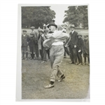 "Ted" Ray Golfing Star at Oxhey Daily Mirror Photograph - Victor Forbin Collection