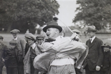 Ted Ray 'Golfing Star at Oxhey' Daily Mirror Photograph - Victor Forbin Collection