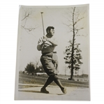 1922 Babe Ruth Golfing King of Swat Training Wide World Photo - Victor Forbin Collection