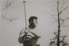 1922 Babe Ruth Golfing 'King of Swat Training' Wide World Photo - Victor Forbin Collection