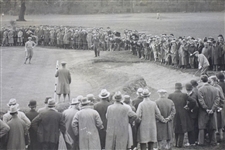 Abe Mitchell v George Duncan Match at Roehampton Daily Mail Photo - Victor Forbin Collection