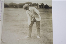 One Armed Golfers Haskins & Dickinson Contest PJ Press Bureau Photo - Victor Forbin Collection
