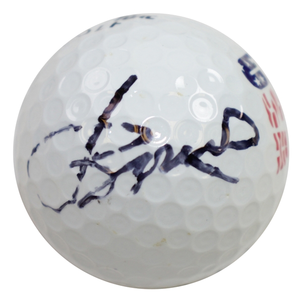 Jordan Spieth Signed Bridgestone Red/White/Blue USA Logo Golf Ball JSA ALOA