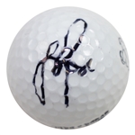 Justin Rose Signed Bubbas Ball Logo Golf Ball JSA ALOA