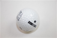 Justin Rose Signed Bubba's Ball Logo Golf Ball JSA ALOA