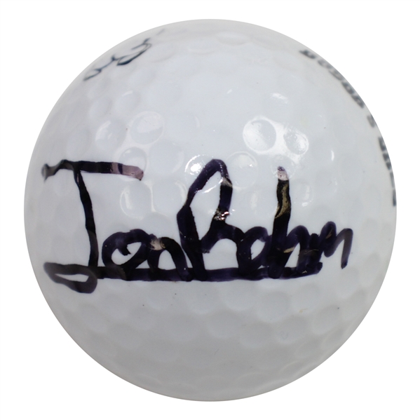 Jon Rahm Signed Bubbas Ball Logo Golf Ball JSA ALOA