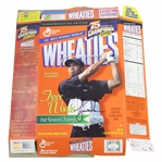 Tiger Woods Signed Wheaties Our Newest Champion Commemorative Box FULL JSA #BB46583