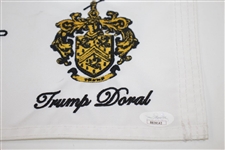 Tiger Woods, Rory McIlroy, & others Signed WGC at Trump Doral Flag FULL JSA #BB28142