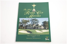 Seven (7) Official Ryder Cup Programs - 1987, 1989, 1993, 1995, 1999, 2001, & 2002