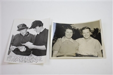 Four (4) Different 1930's Patty Berg Wire Photos