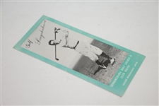 Circa 1930 Bobby Jones 'Golf Sengokuhara: Sengokuhara Golf Course & Club House' Brochure 