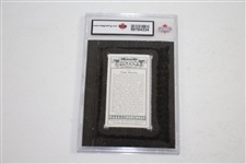 1927 Churchman's Cigarettes Famous Golfers Old Tom Morris Slabbed & Graded Golf Card
