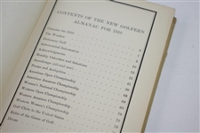 'The New Golfer's Almanac for the Year 1910' Book Made by William Leavitt Stoddard
