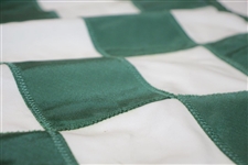 Cypress Point Course Flown Green & White Checkered Flag