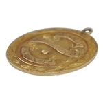 Jack Fleck's 1961 PGA Bakersfield Open 14K Champions Medal - Final PGA Win