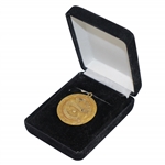 Jack Fleck's 1961 PGA Bakersfield Open 14K Champions Medal - Final PGA Win