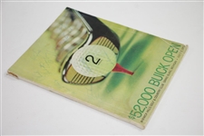 Arnold Palmer, Wall, Venturi, Goalby, Boros, & others Multi-Signed 1959 Buick Open Program JSA ALOA