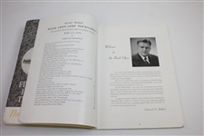Arnold Palmer, Wall, Venturi, Goalby, Boros, & others Multi-Signed 1959 Buick Open Program JSA ALOA