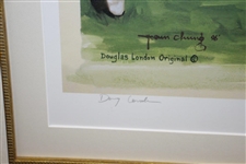 Bobby Jones Slam Third Leg at Interlachen Deluxe Offset Lithograph 139/650 by Douglas B London