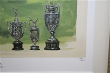 Bobby Jones Slam Third Leg at Interlachen Deluxe Offset Lithograph 139/650 by Douglas B London