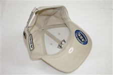 Arnold Palmer Signed Latrobe Country Club AP Logo Stone Hat FULL JSA #B76456