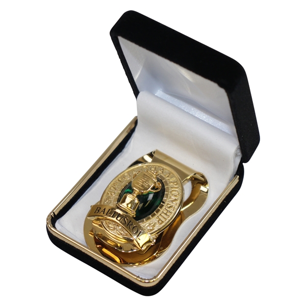 2005 PGA Championship at Baltusrol Green Stone Jewel Money Clip