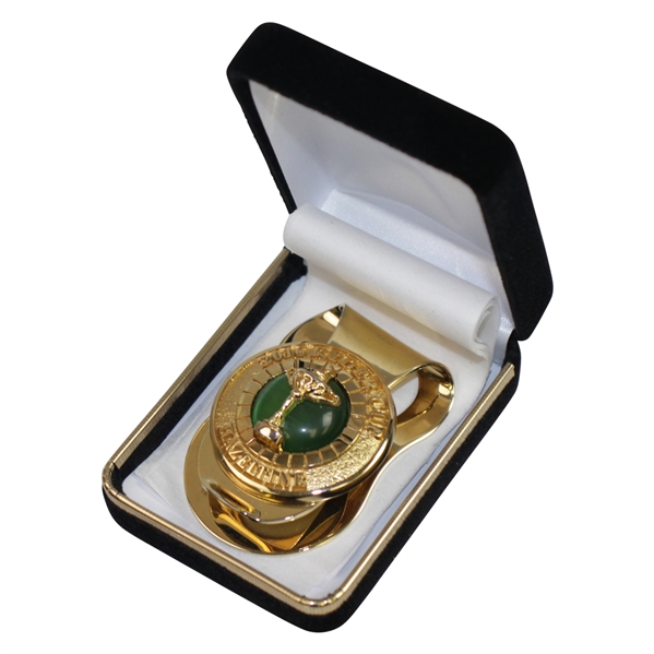 2016 Ryder Cup at Hazeltine Green Stone Jewel Money Clip