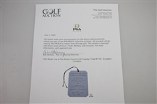 1931 Ryder Cup at The Scioto Country Club Tuesday Ticket #1102 - Excellent Condition