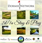 2 Day 1 Night Stay & Play Dormie Club Package - 6 Courses - $3k Value - Caddies For A Cause