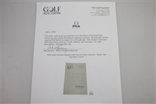 1935 Scott Crisholm Signed Letter from to PGA's Jacobus - Ryder Cup Scouting Content