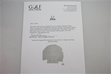 Twenty-One Signed PGA Sectional & Club 1933 U.S. Ryder Cup Team Member Ballots