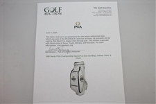 1996 Senior PGA Championship Signed Full Size Golf Bag - Palmer, Fleck, & others JSA ALOA 
