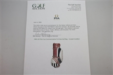 1990 US PGA Cup Commemorative Full Size Golf Bag - Unused Condition