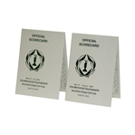 Tiger Woods Wins - 1999 & 2000 Memorial Tournament Official Scorecards