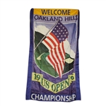 1996 US Open Course Flown Oakland Hills Large Banner - 6ft x 10ft!