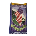 1996 US Open Course Flown Oakland Hills Large Banner - 6ft x 10ft!