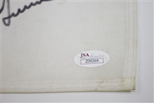 Palmer, McIlroy, & 21 other US Open Champs Signed 2006 at Winged Foot Flag FULL JSA #Z09264