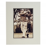 Ben Hogan Swinging 11x14 Matted Photo - Circa 1942 Image