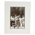 Arnold Palmer Swinging 11x14 Matted Photo - Circa 1962 Image