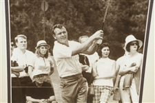 Arnold Palmer Swinging 11x14 Matted Photo - Circa 1962 Image