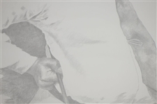 Ltd Ed Rendering of Bobby Jones #681/1500 Signed by Artist David Sussell