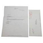Ken Venturis Personal Signed Letter from Greg Norman - Playing Doonbeg JSA ALOA