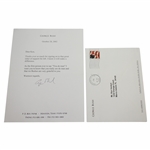 Ken Venturis Personal Letter from President George Bush - Support for Jeb Content JSA ALOA