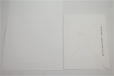 Ken Venturi's Personal Letter from President George Bush - Support for Jeb Content JSA ALOA