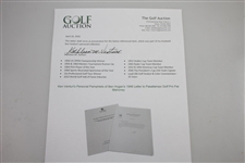 Ken Venturi's Personal Pamphlets of Ben Hogan's 1948 Letter to Pasatiempo Golf Pro Pat Mahoney 